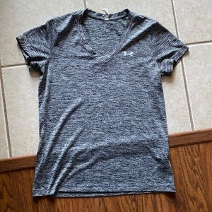 Under Armour Heather Grey Heat Gear Tee